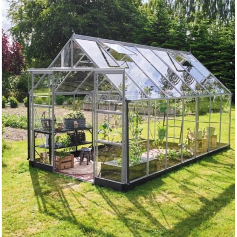Halls ICON 8 Â· 11.2 mÂ² (8' x 14') Alu m/3 mm hærdet glas