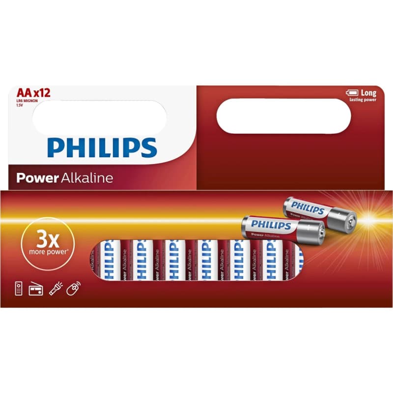 Philips Power Alkaline Aa - Lr6p12w-10