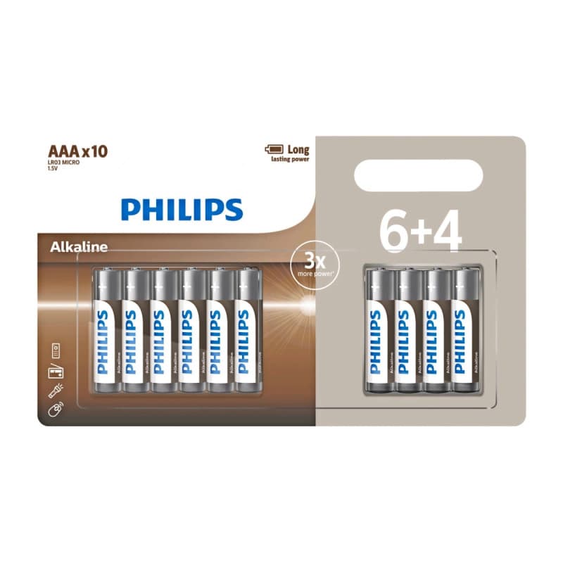 Philips Alkaline Batteri - 4895229106925