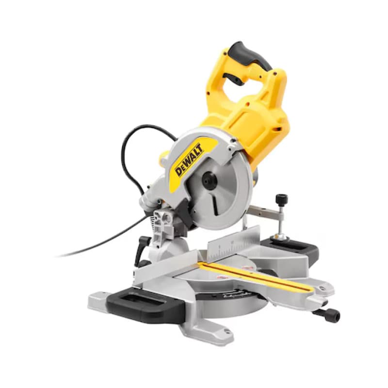 Dewalt 216 mm geringssav med udtræk og XPS  -  DWS777-QS