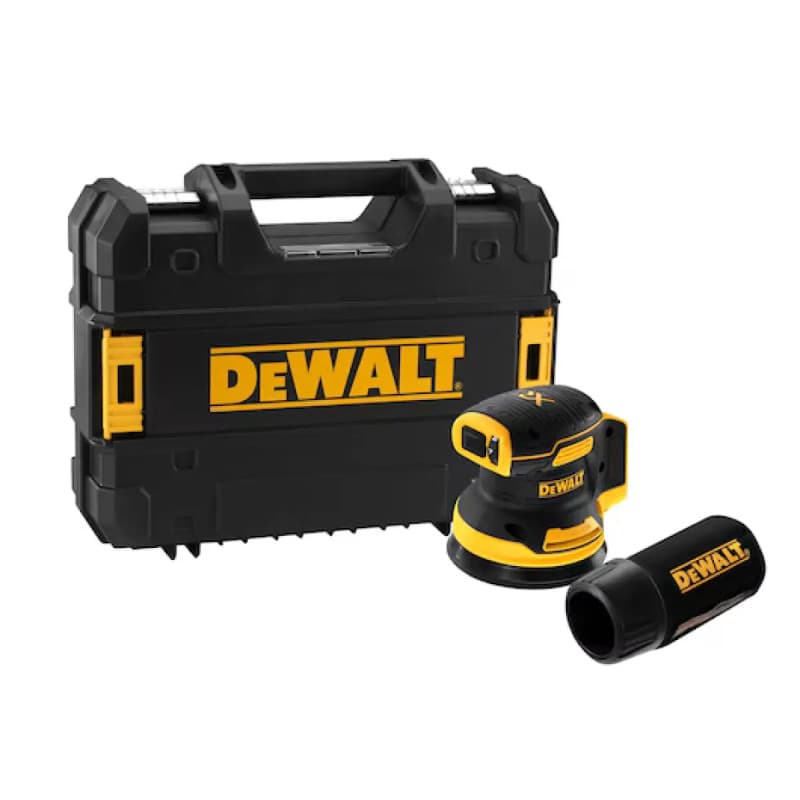 Dewalt 18V XR kulløs 125 mm excentersliber  -  solo i TSTAK  -  DCW210NT-XJ