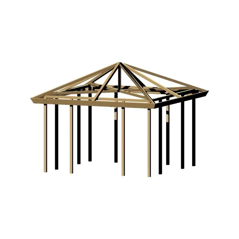 Plus Plus Pavillon Grunds�t 387x387x294cm