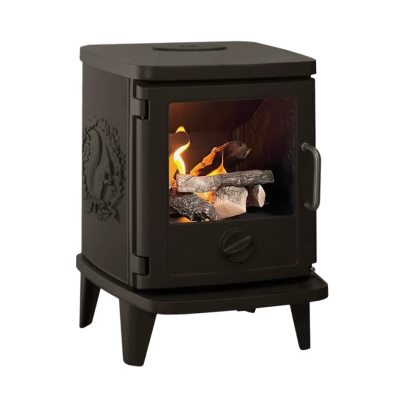 Morsø Bio Ovn 3116 med egern 150 mm ben Sort