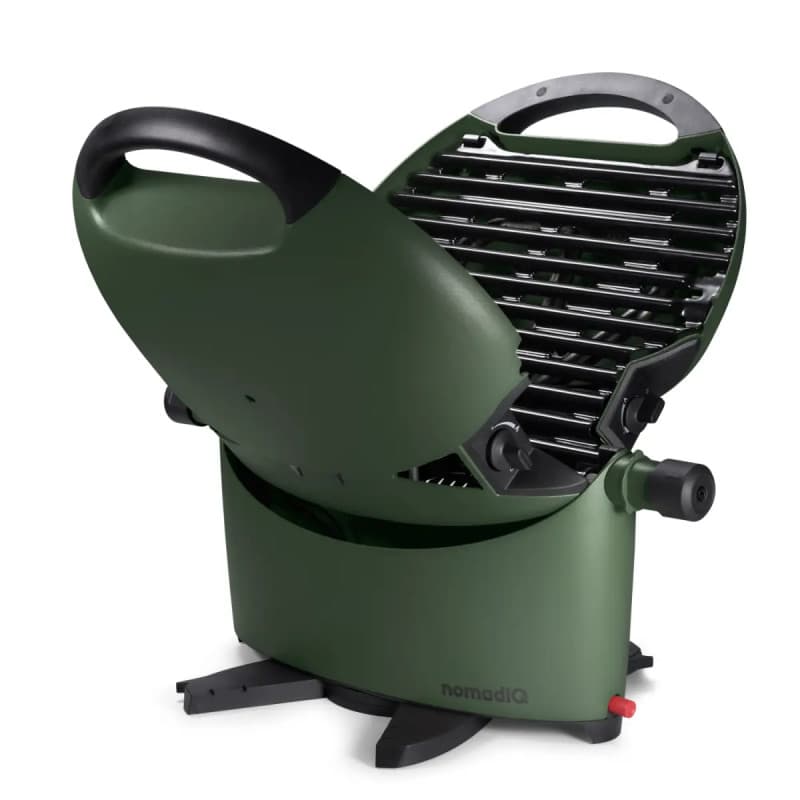 NomadiQ Transportabel BBQ Gasgrill  3.0 - Army Grøn
