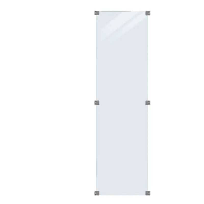 Plus Glashegn 55,4x176 cm. 6mm h�rdet glas 175342-1
