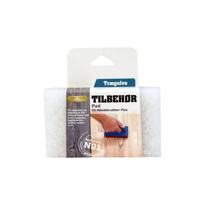 Trip Trap Pad til H�ndskrubber Flex, Hvid