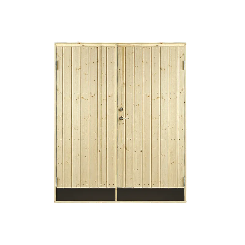 Plus udhusd�r dobbelt, inkl. karm - 151,2 cm x 187,8 cm