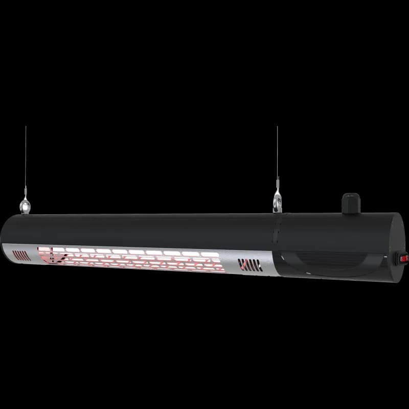 Terrassevarmer V�gmodel 1500 W Remote Gt - Sort