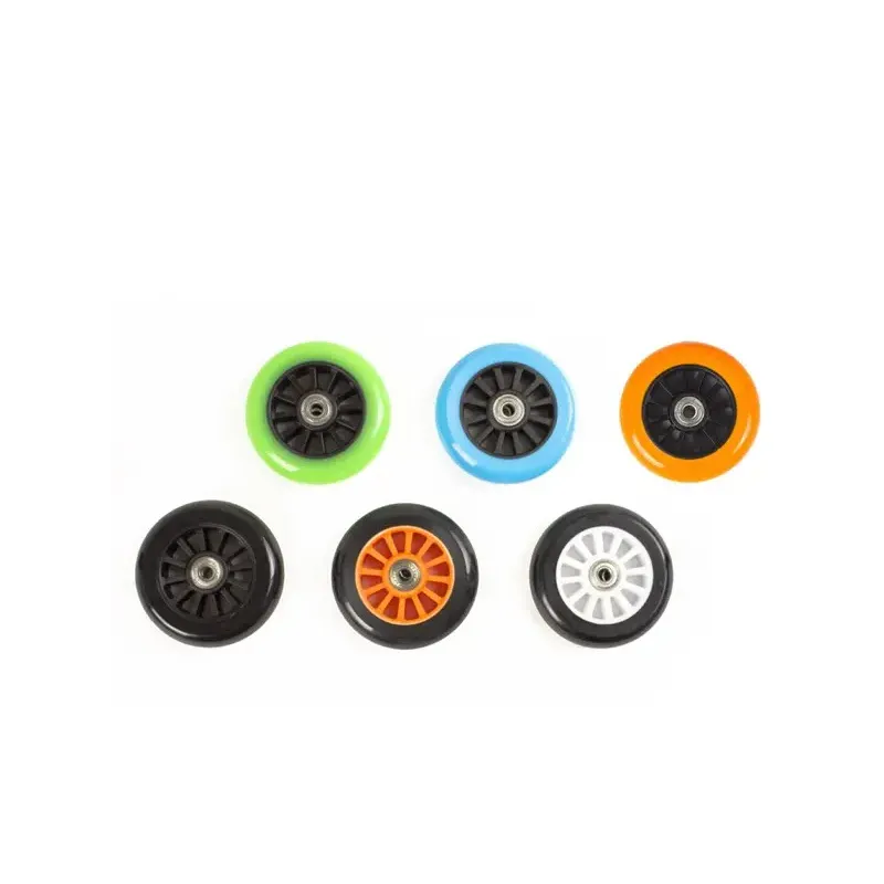 Hjul til Trick L�behjul 100 mm - Sort/Sort