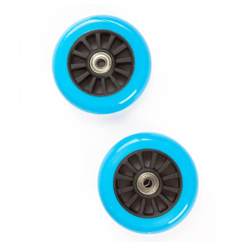 Hjul til Trick L�behjul 100 mm - Sort/Turkis
