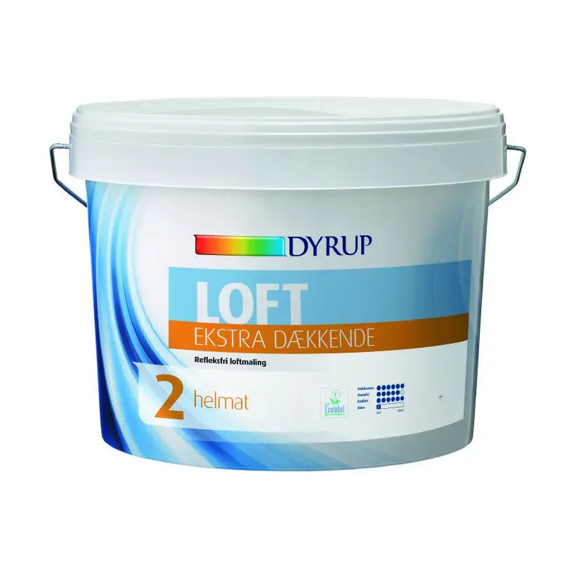 Dyrup Loft 02 Ekstra D�kkende Hvid - 9lt