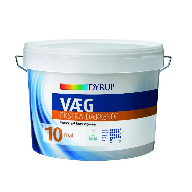 Dyrup V�g 10 - Ekstra D�kkende Hvid - 2,25lt