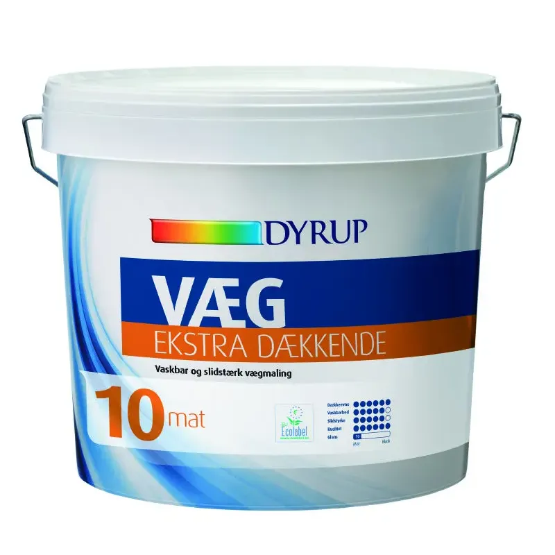 Dyrup V�g 10 - Ekstra D�kkende Hvid - 4,50lt