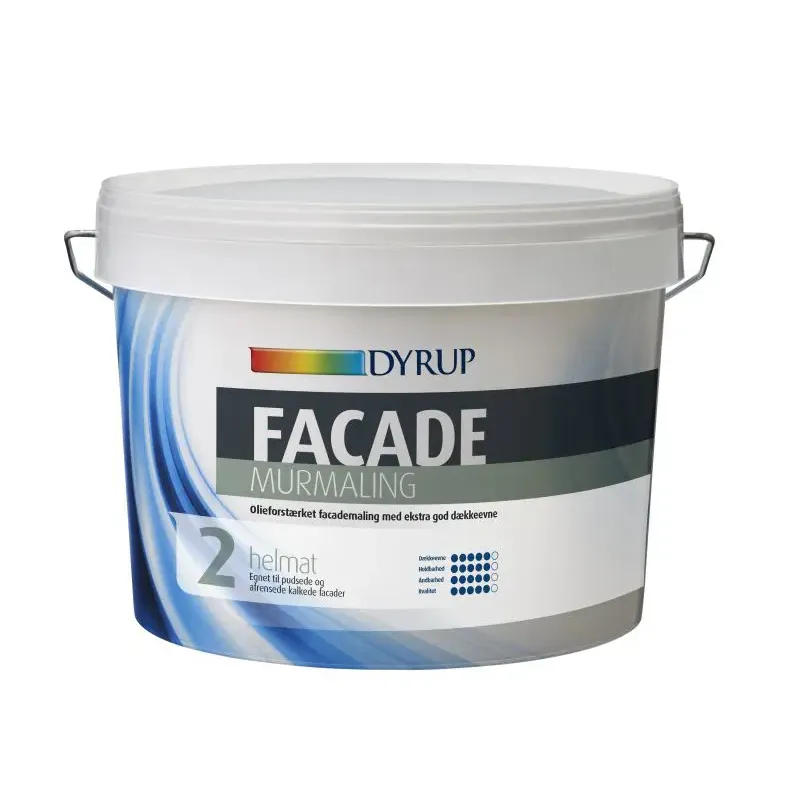 Dyrup Facade - Murmaling Hvid - 2,25lt