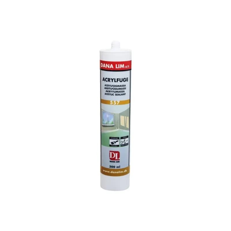 Dana Acrylfugemasse 557 Grå  300ml