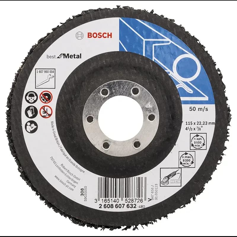 Bosch Grovrengører Ø115x22 Bm - 2608607632