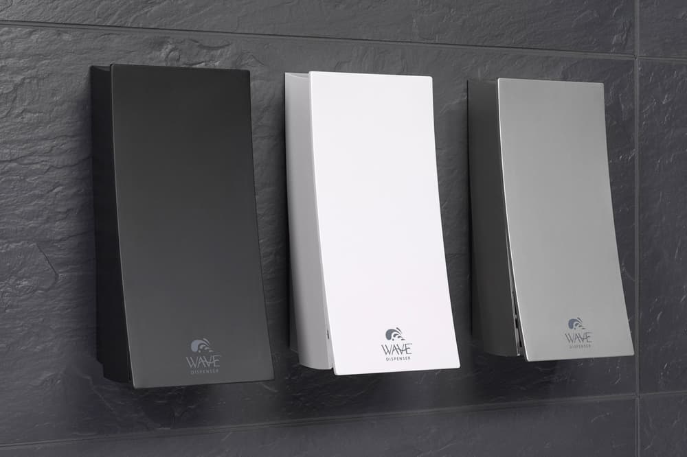 Formskön tvålpump Wave