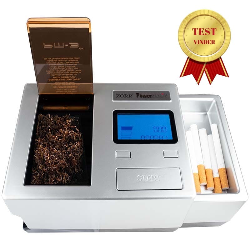 Zorr Powermatic 3+ Plus - Elektrisk automatisk cigarettrullningsmaskin