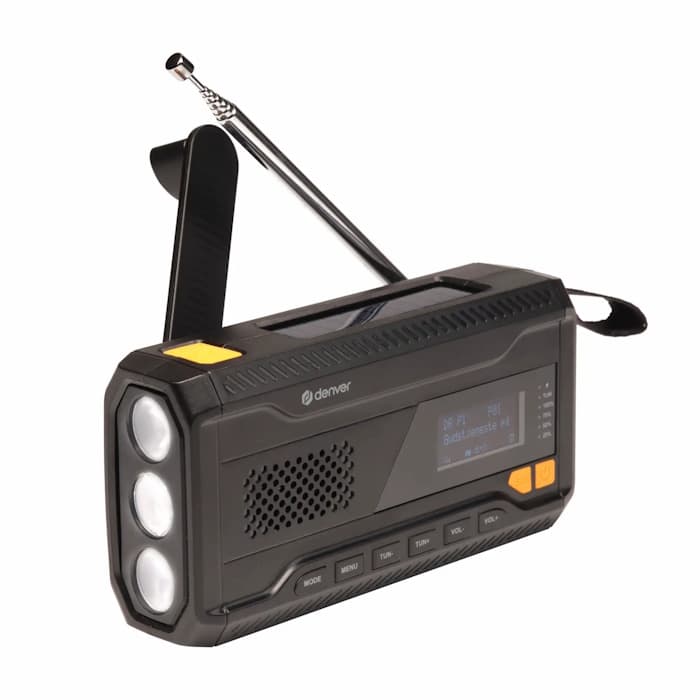 Denver SCD-2033 nødradio med solceller