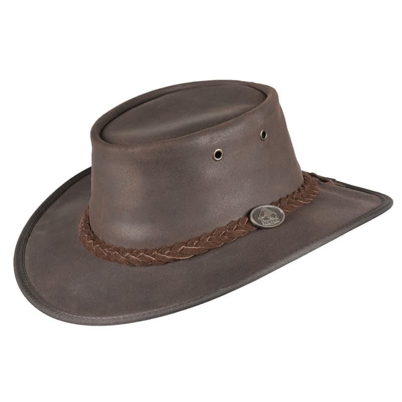 Durras cowboy hat - Stonewash - Brun - Scippis M