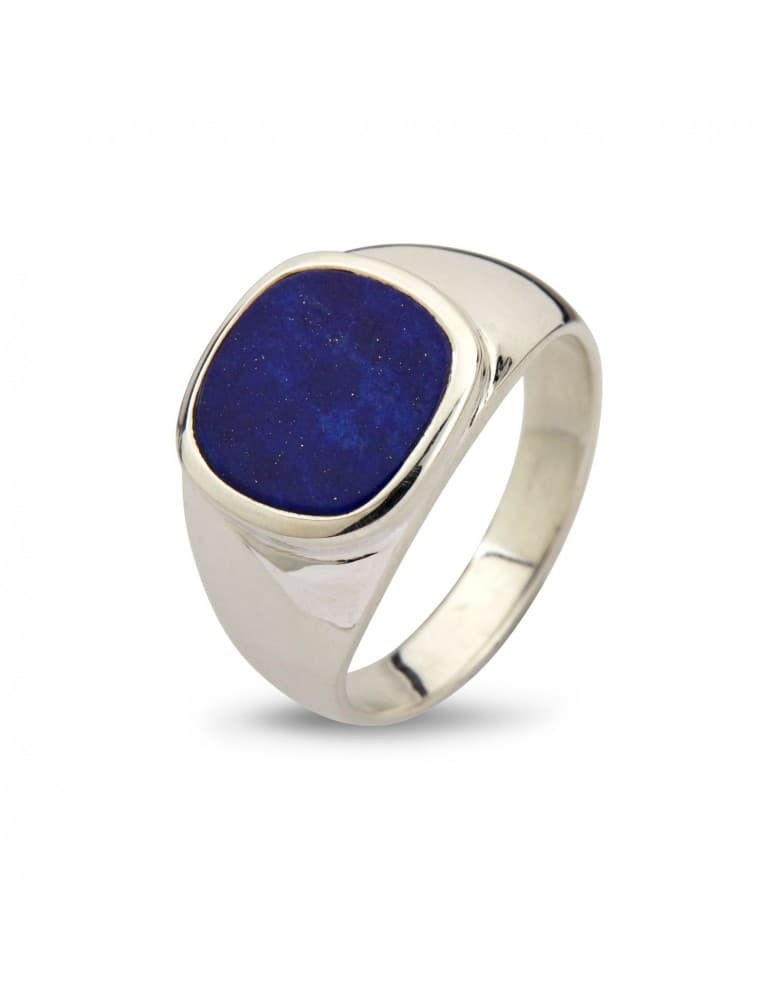 By Birdie - Ring - Cushion med lapis - Ringe