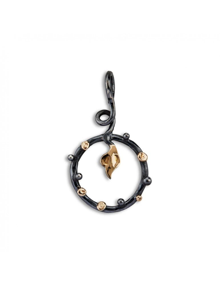 By Birdie - vedhæng - Windsor Sprout Circle - Charms og vedhæng