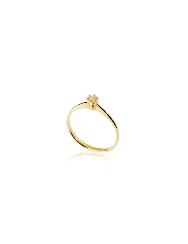 14kt Diamantring - Ringe