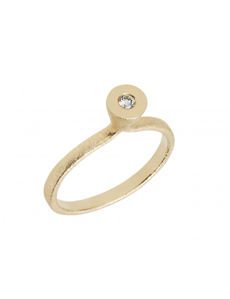 Heiring guld ring - Smykker