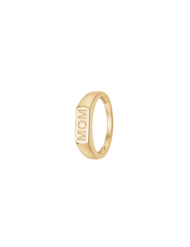 Aagaard - forgyldt ring - mom - Ringe