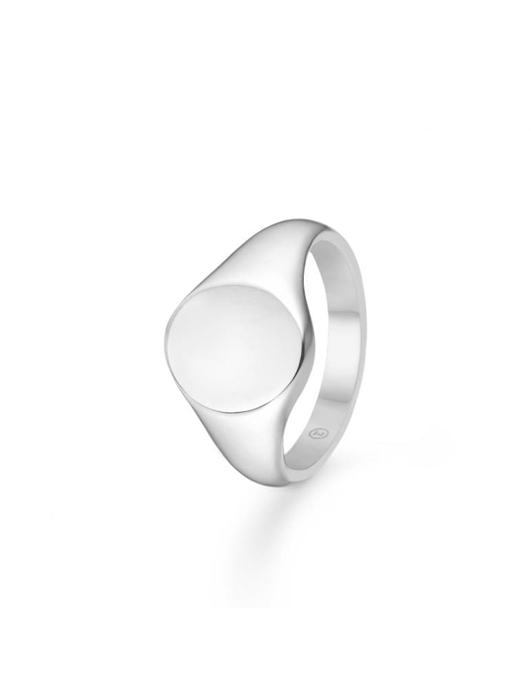 Mads Z - sølv ring - oval signet - Mads Z