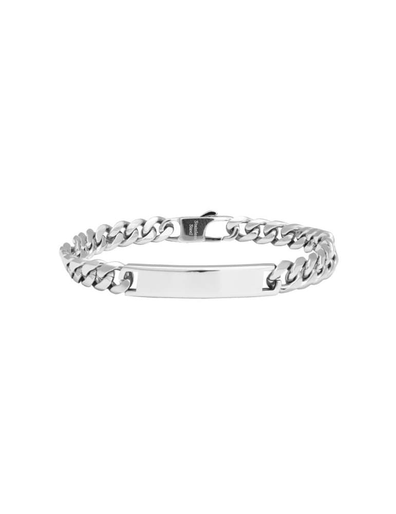 Nordahl - SON OF NOA - herre armbånd m. plade, stål - Herresmykker