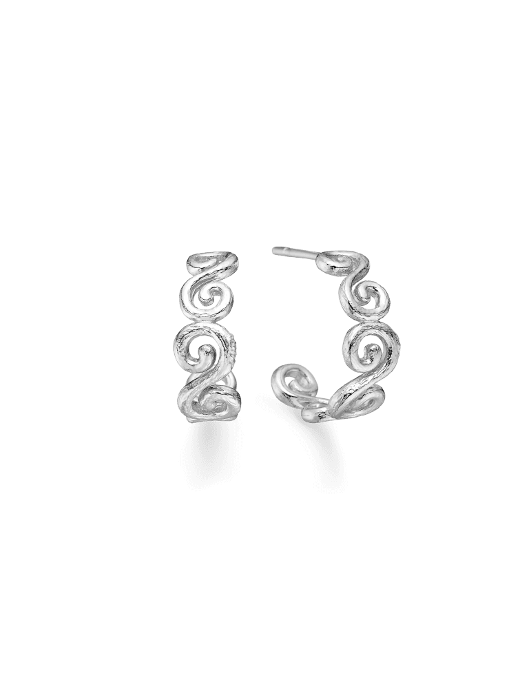 Studio Z - Sølv ørestikkere "Curiosity" - Studio Z