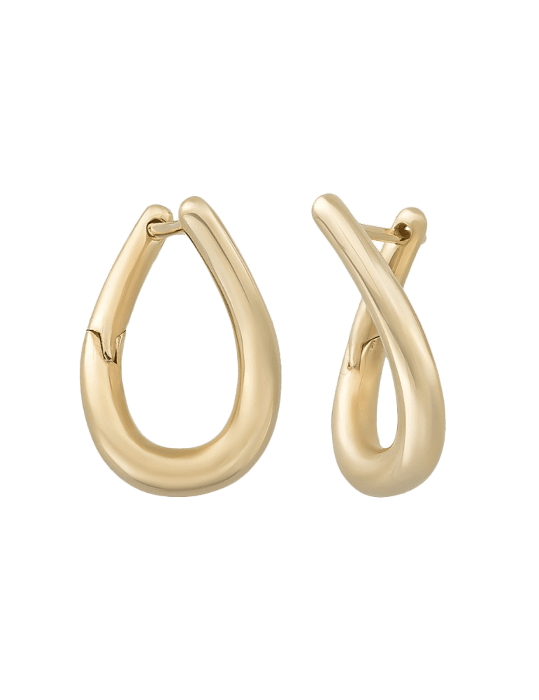 Jeweltime 8kt ørehænger - Øreringe