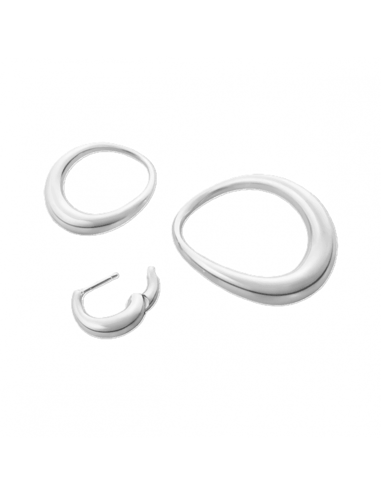 Georg Jensen Offspring -  dobbelt ørehænger Medium - Georg Jensen