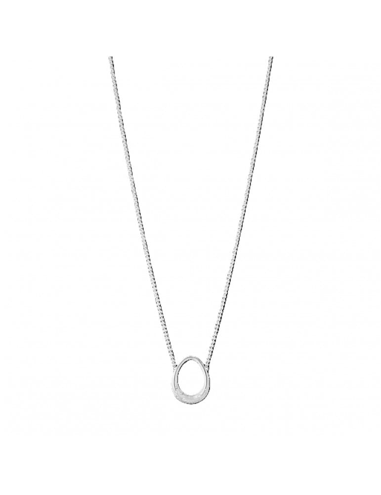 Georg Jensen Offspring halskæde i sølv m/diamanter - Georg Jensen