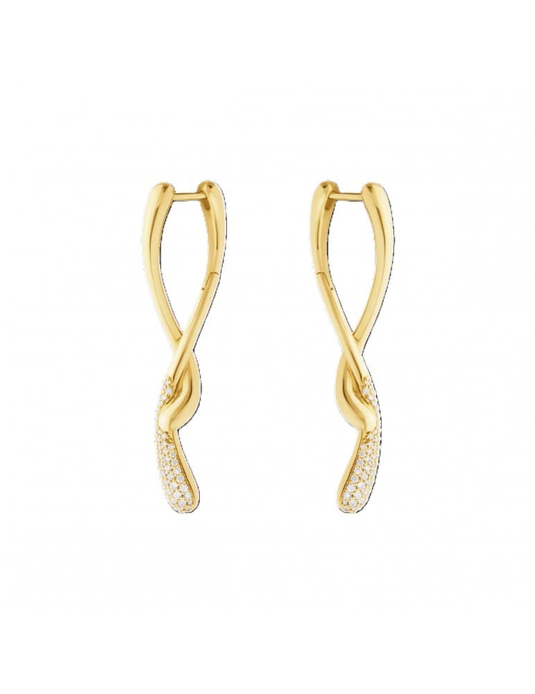 Georg Jensen Mercy - ørering m/ diamanter - Georg Jensen