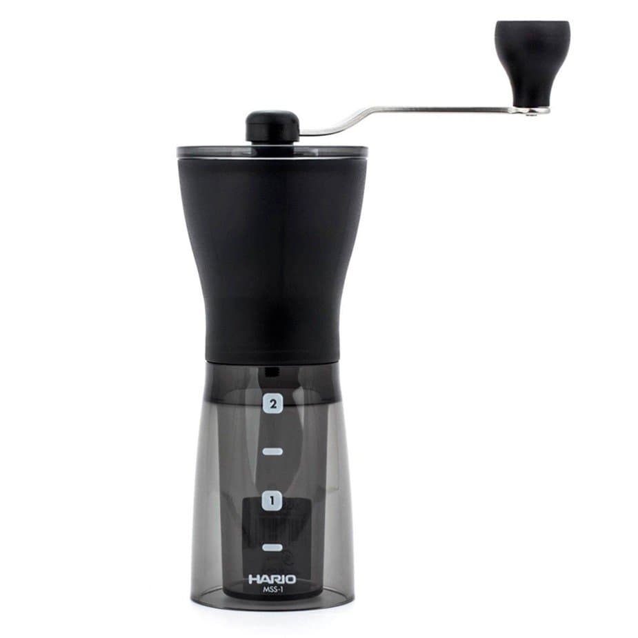 Hario Slim Plus manuell kaffekvarn svart