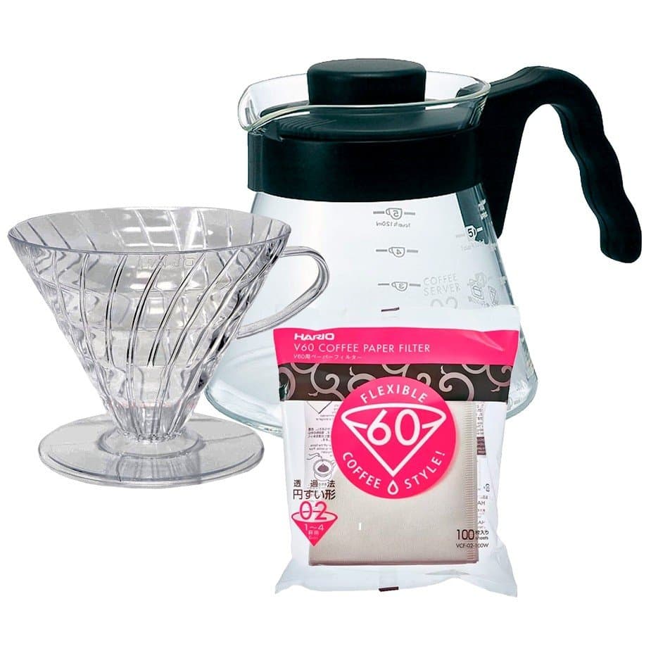 Hario V60 Startpaket 2 Koppar