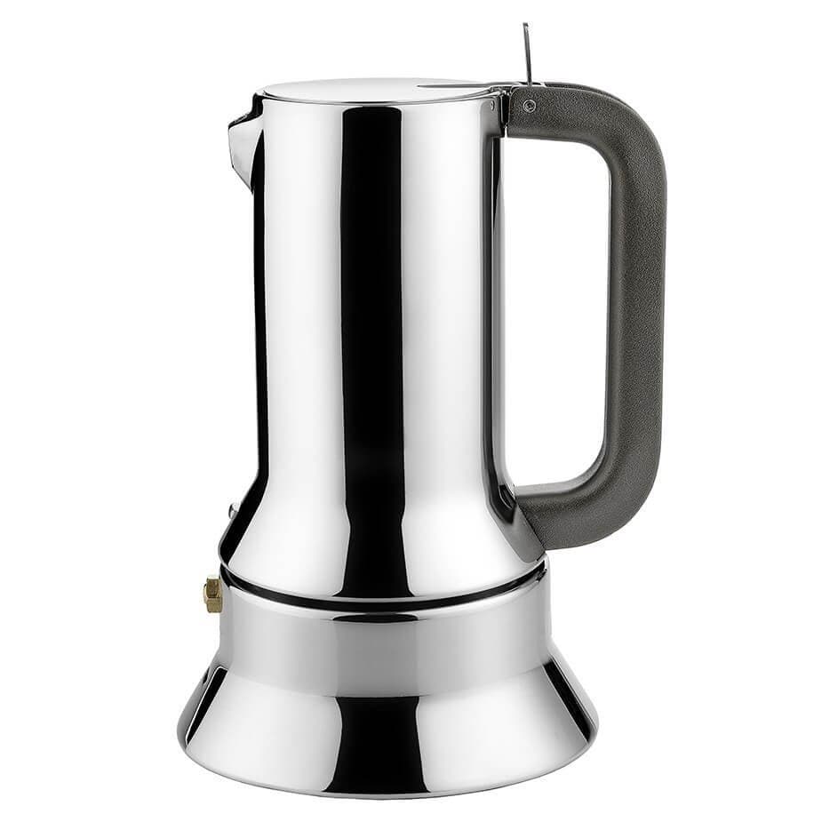 Alessi 9090 6-kopps espressokanna i stål