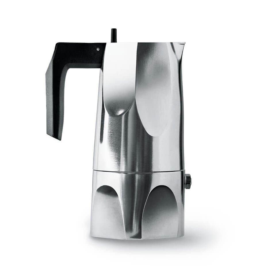 Alessi Ossidiana 1 Cup. Espressokanna Alu