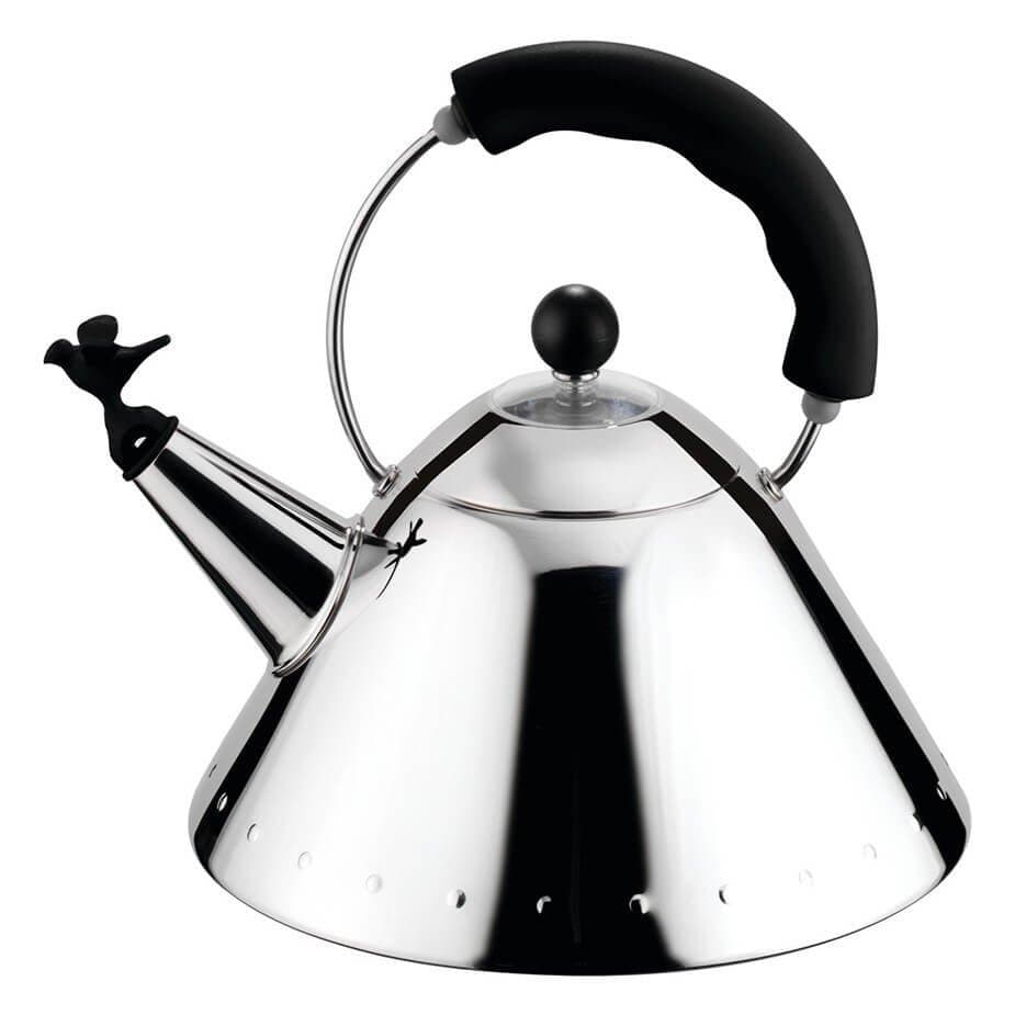 Alessi 9093 Vattenkokare 2 L Svart