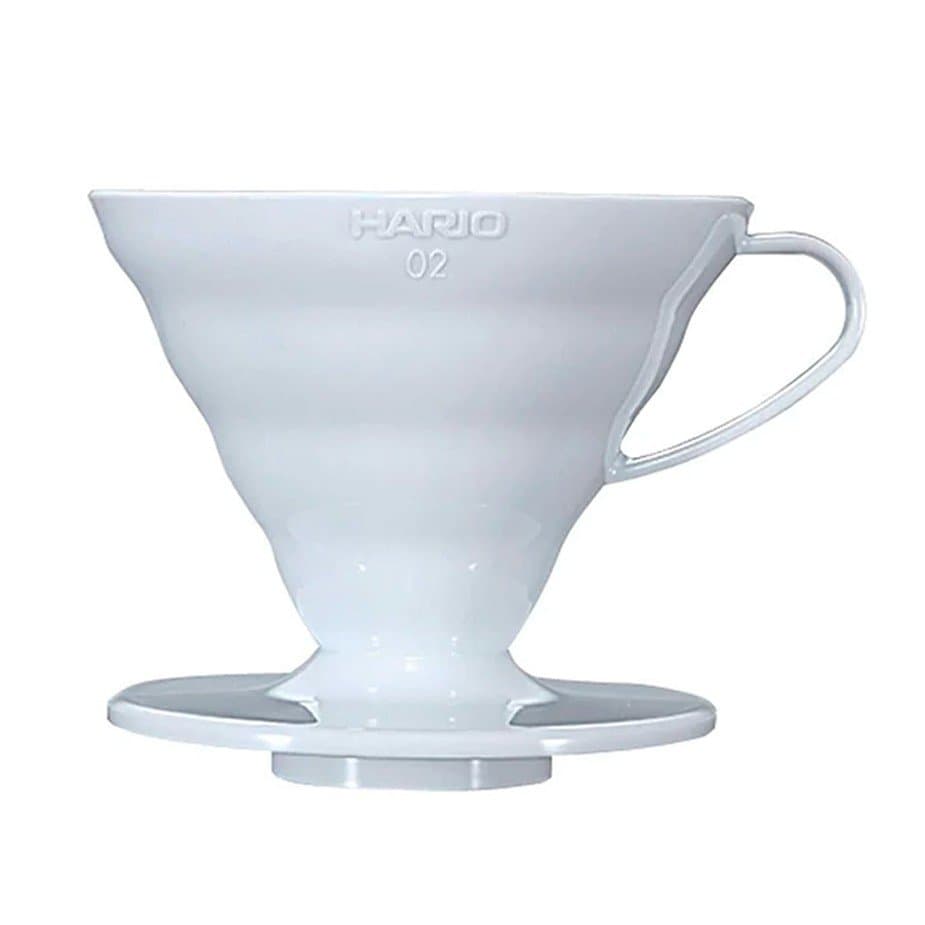 Hario V60-02 Keramisk droppkopp Vit 2 koppar.