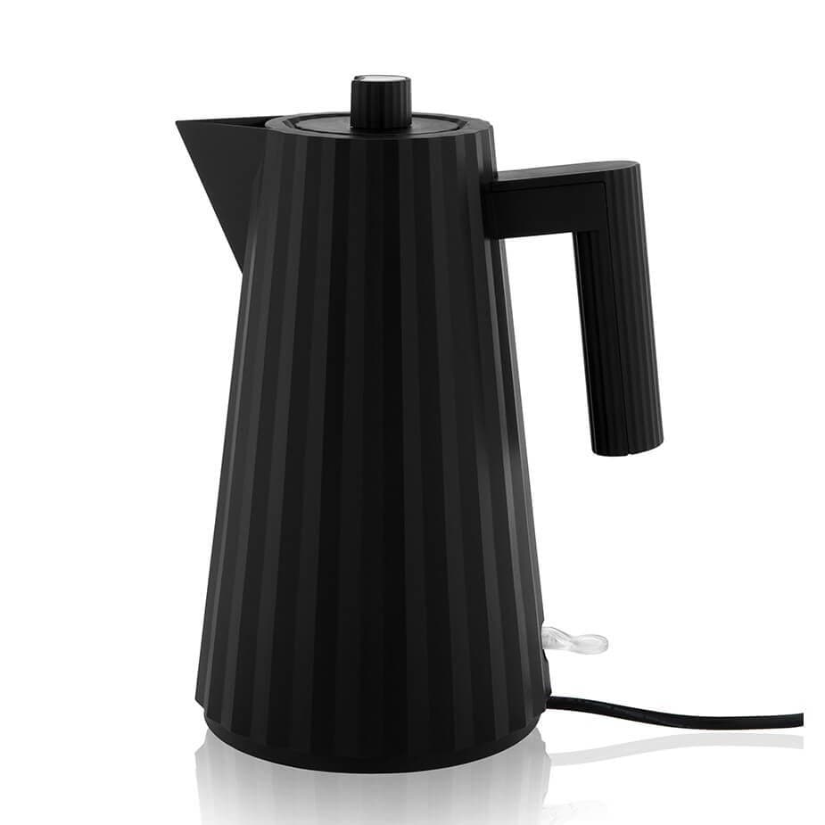 Alessi Plissé Elektrisk Vattenkokare 1,7 L Svart