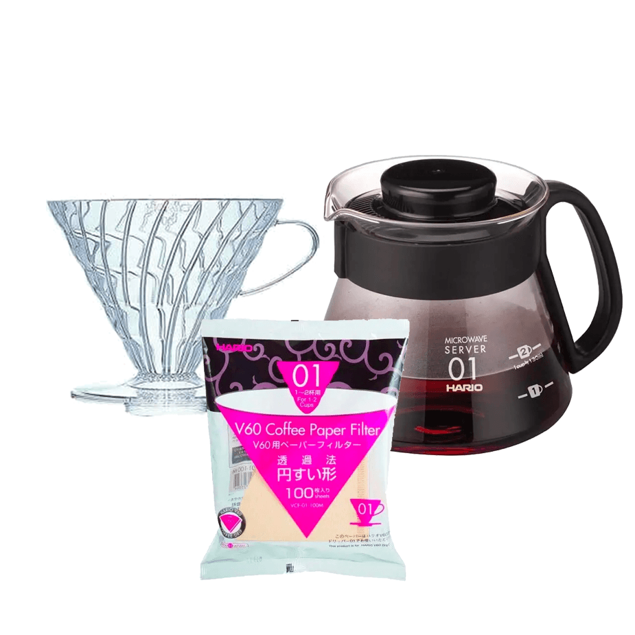 Hario V60 startpaket 1 kopp.