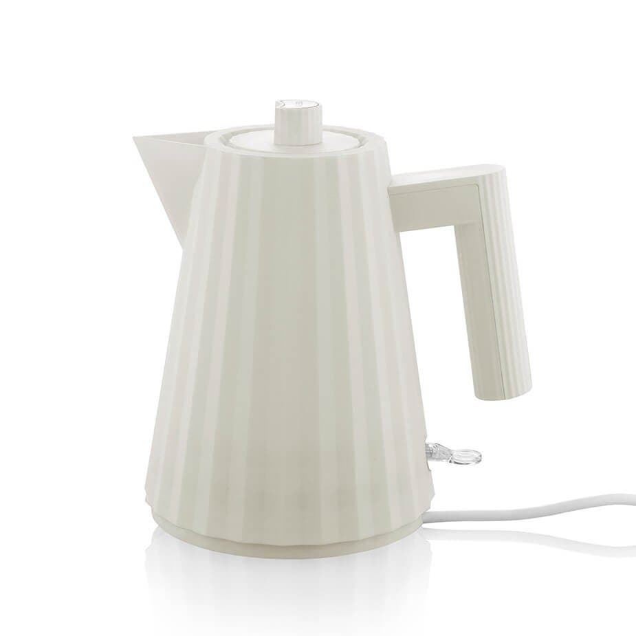 Alessi Plissé Vattenkokare 1 L Vit