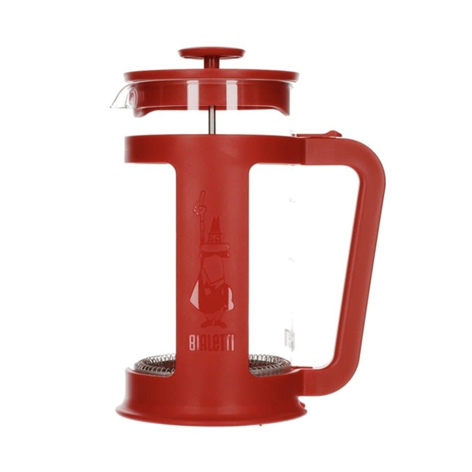 Bialetti Smart 3-kopps tryckkokare röd