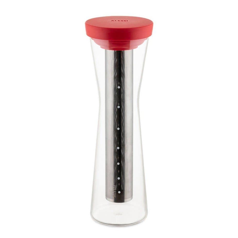 Alessi Mazagran 0,9 L Iskaffebryggare Röd