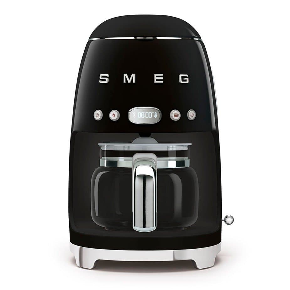 Smeg DCF02BLEU kaffemaskin med droppfunktion, svart