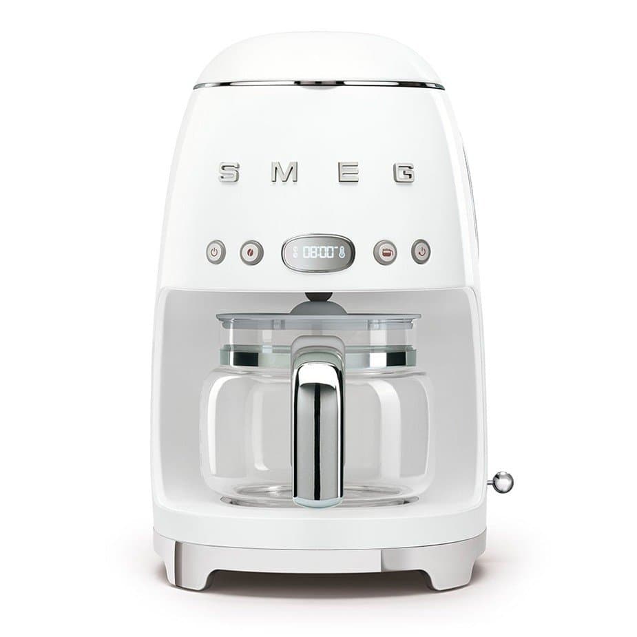 Smeg DCF02WHEU kaffemaskin med droppfunktion, vit
