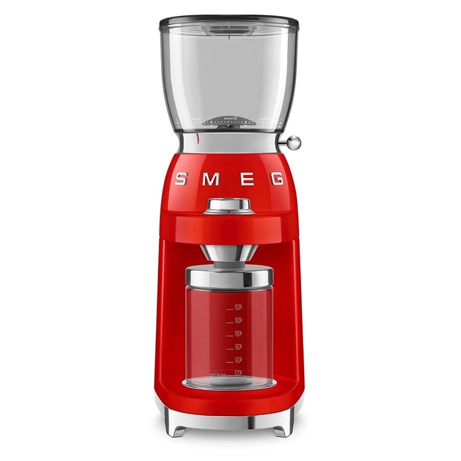 Smeg CGF11RDEU Kaffekvarn Röd